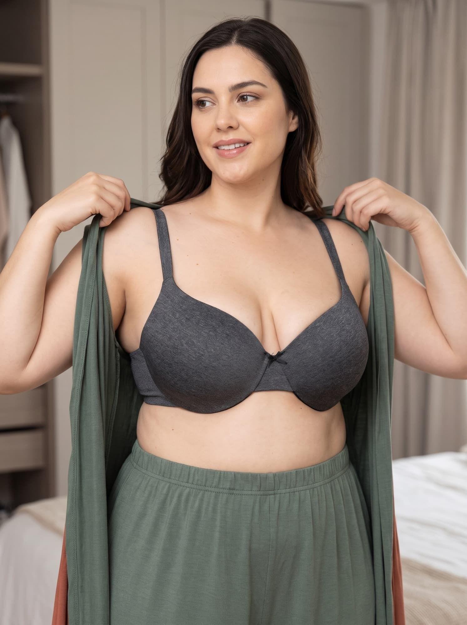 Sostén Microfibra Sin Arco Poliamida Mujer LADY GENNY-8