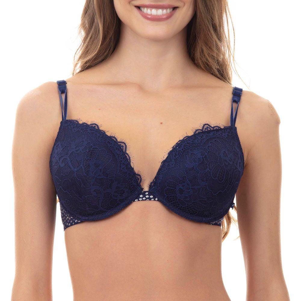 Sosten Encaje Soft Push Up Poliamida Mujer LADY GENNY-0
