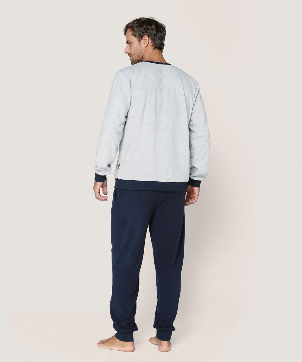 Pijama Micropolar Hombre | Comodidad y Estilo LADY GENNY-2