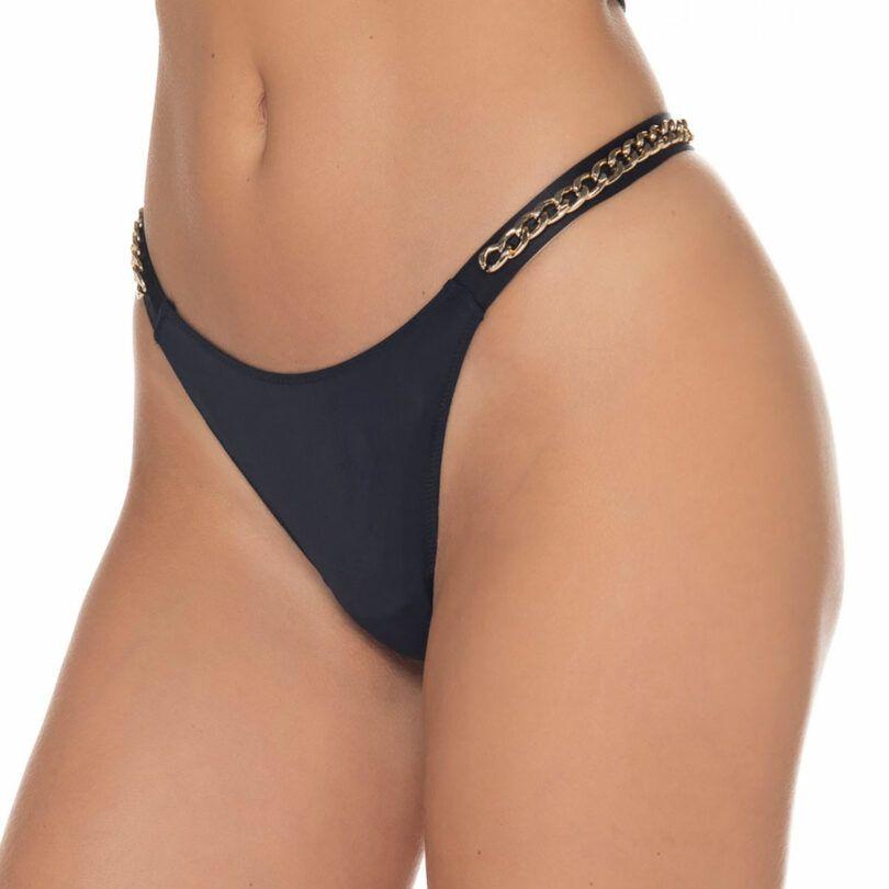 Colaless Microfibra con Cadena - Sexy y Elegante-1