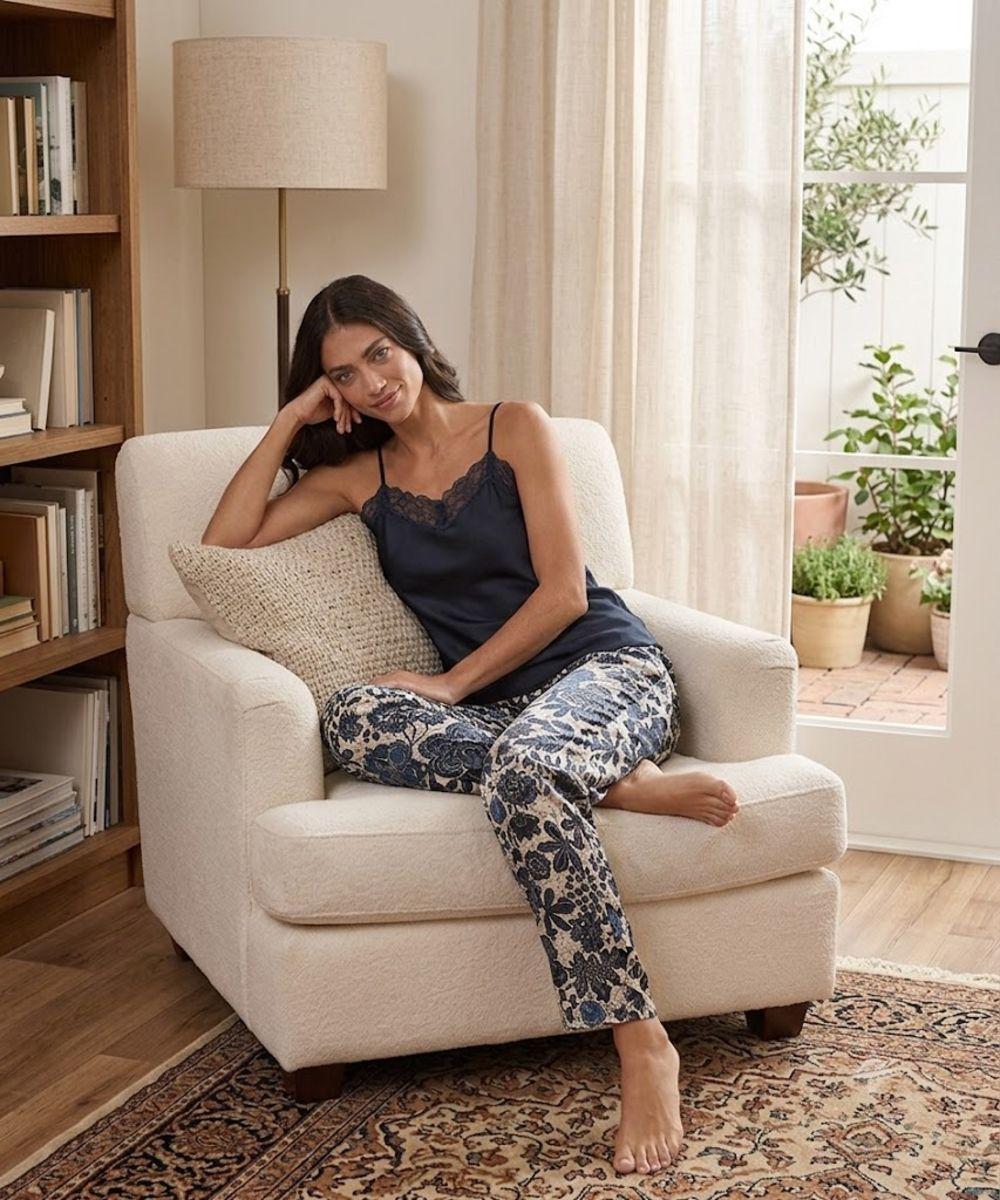 Pijama satín encaje | Delicadeza y Confort Íntimo-8