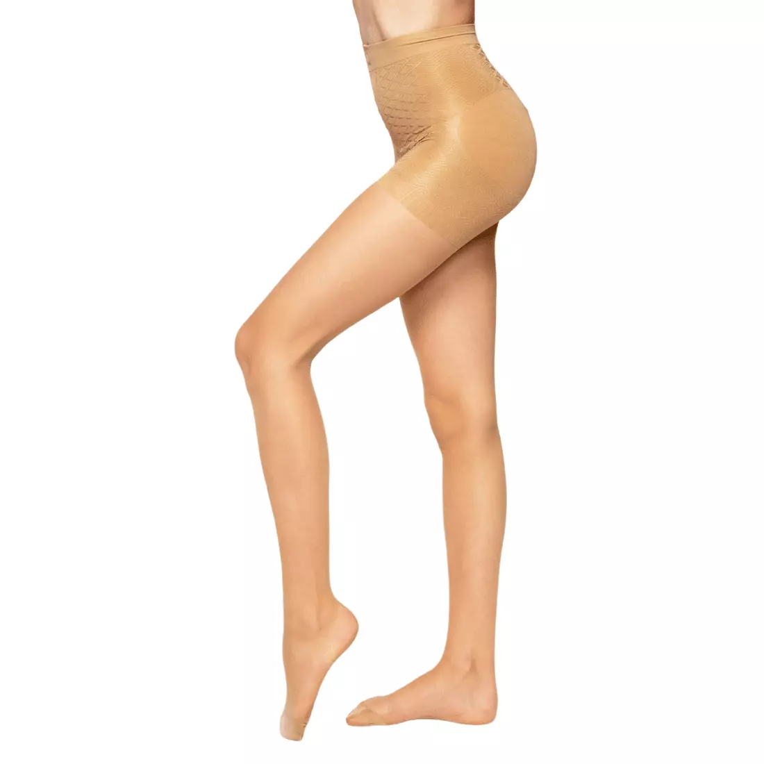Panty Push Up Reductora Poliamida Mate Mujer LADY GENNY-2