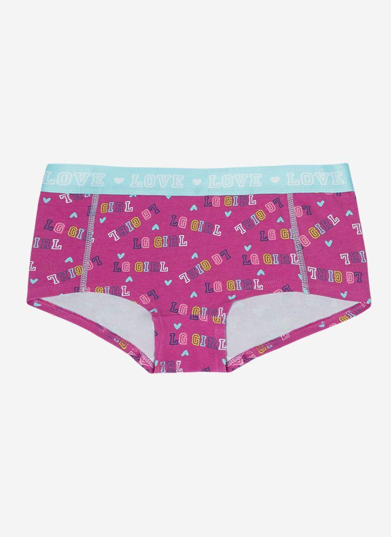 Pantaleta Algodón Niña Diseño-0