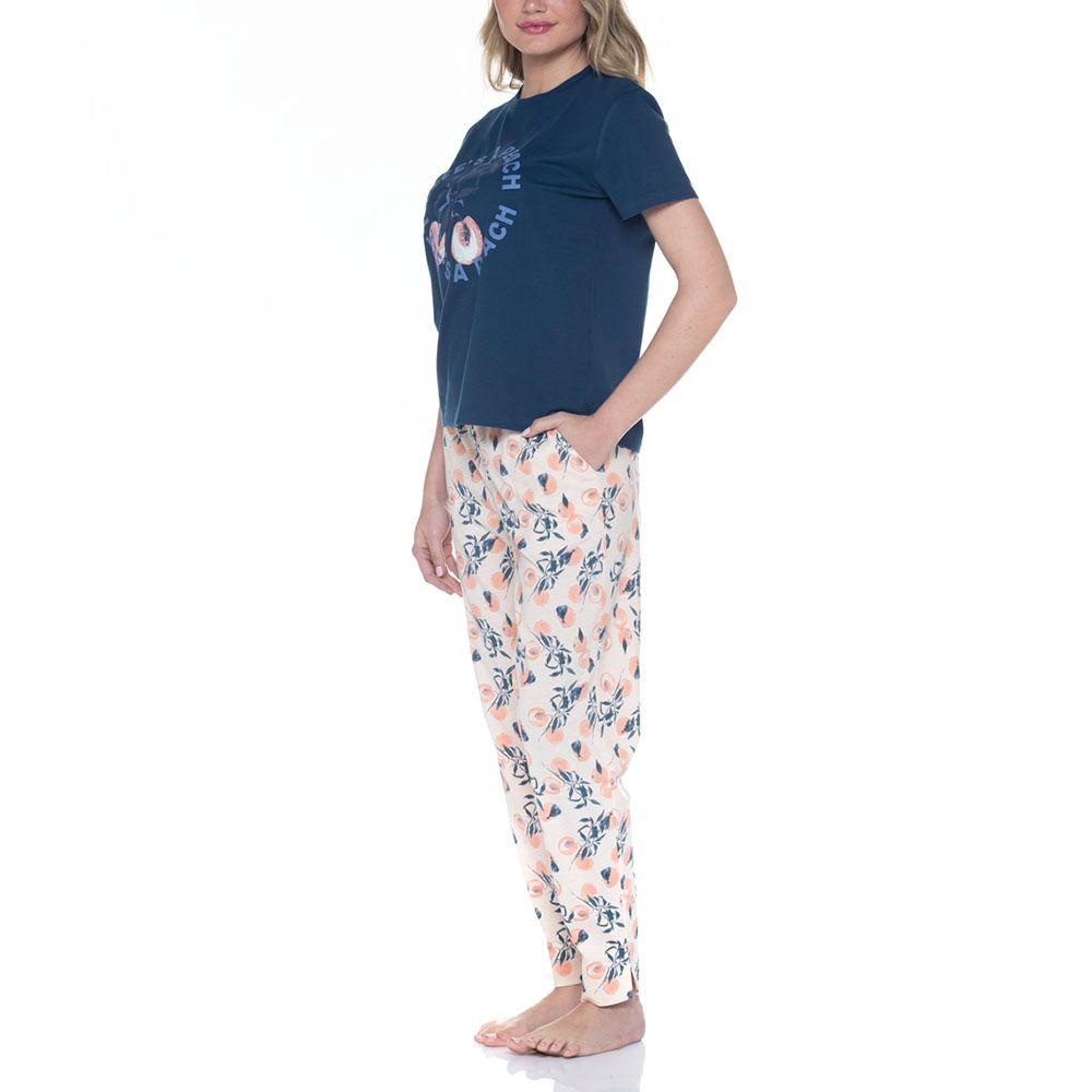 Pijama de Algodón para Mujer-1