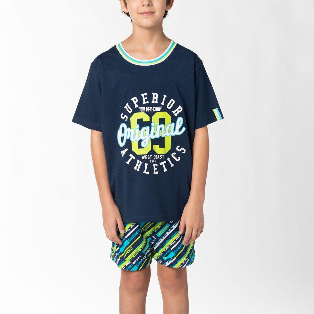 Pijama de Verano Dos Piezas Niño-0