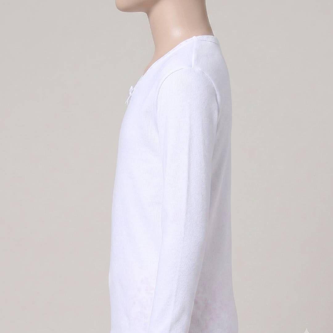Camiseta manga larga de algodón para niñas-6