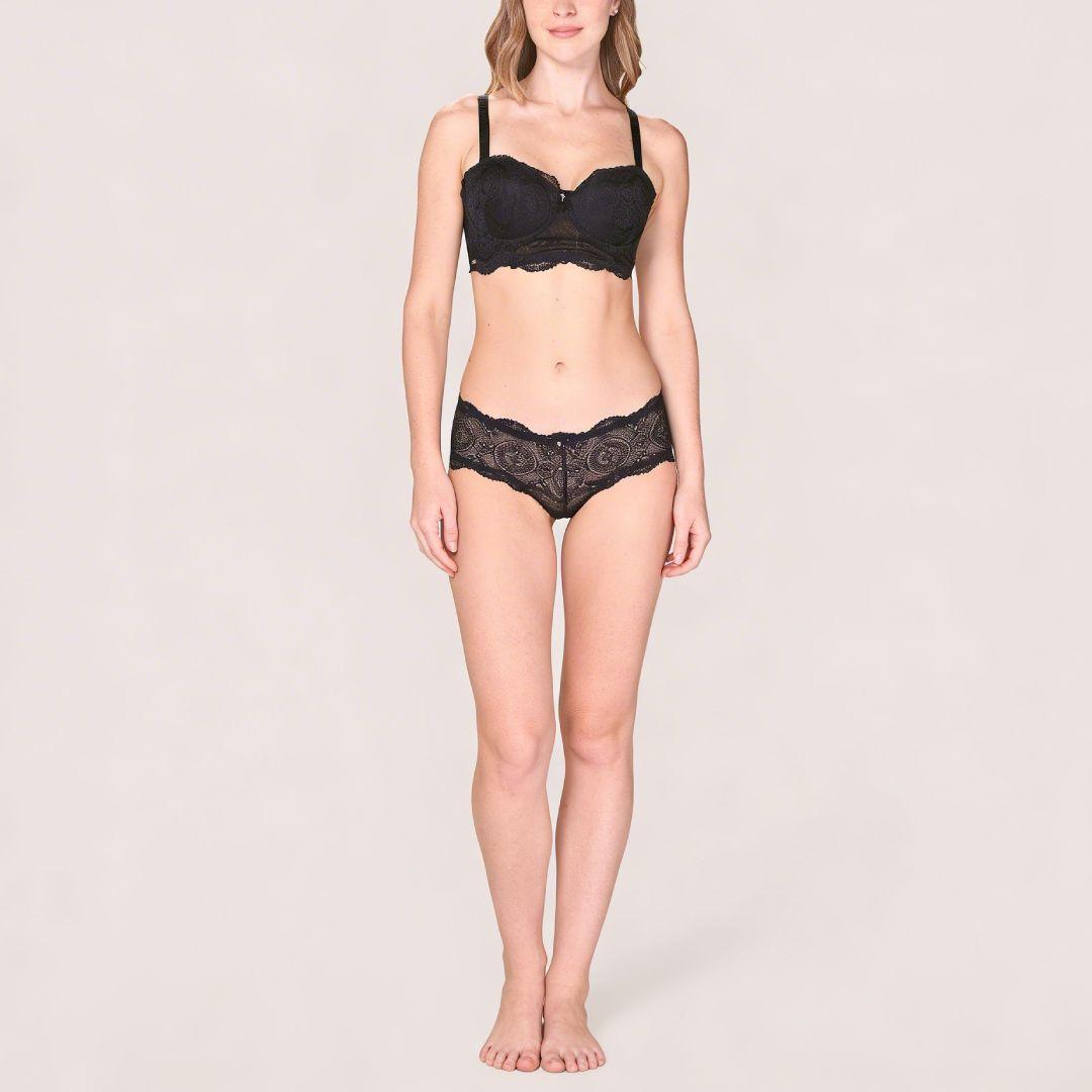 Sostén Balconette En Encaje | Elegancia Y Soporte-8