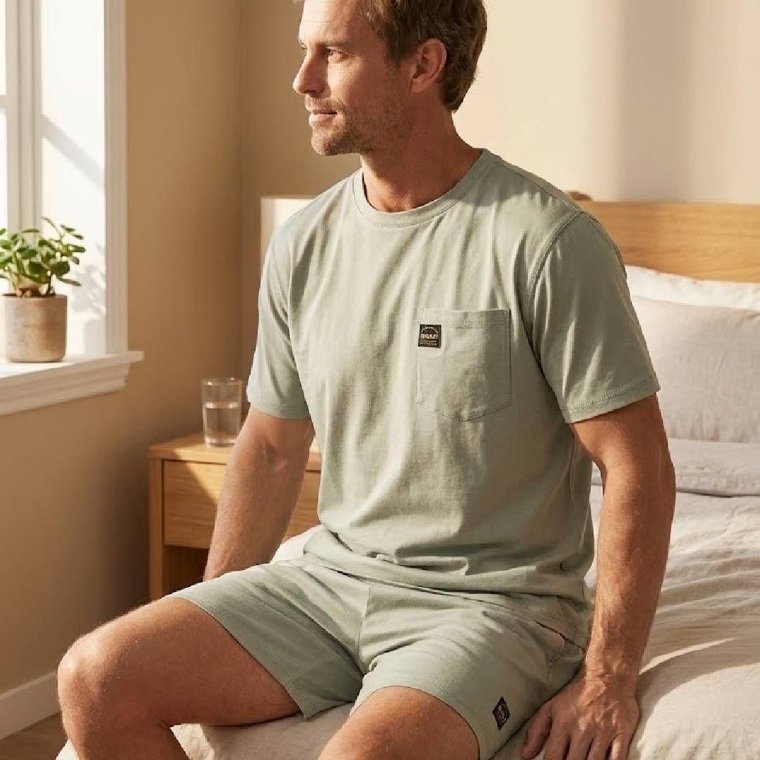 Pijama Cotton Unicolor Hombre | Confort y Libertad-3
