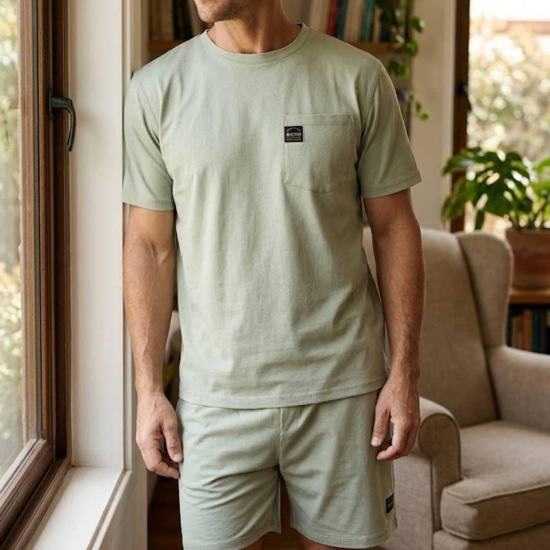 Pijama Cotton Unicolor Hombre | Confort y Libertad-4