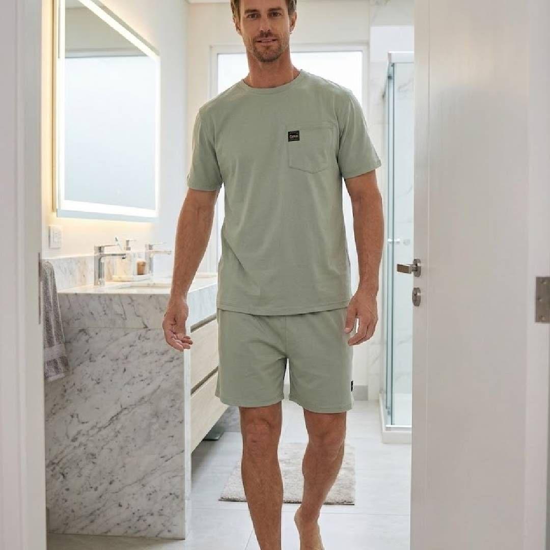 Pijama Cotton Unicolor Hombre | Confort y Libertad-7