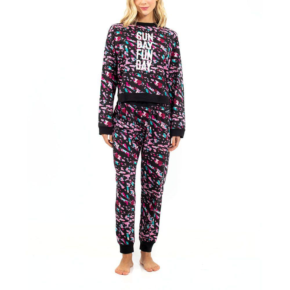 Pijama Trendy Algodón Estampado Lady Genny-0