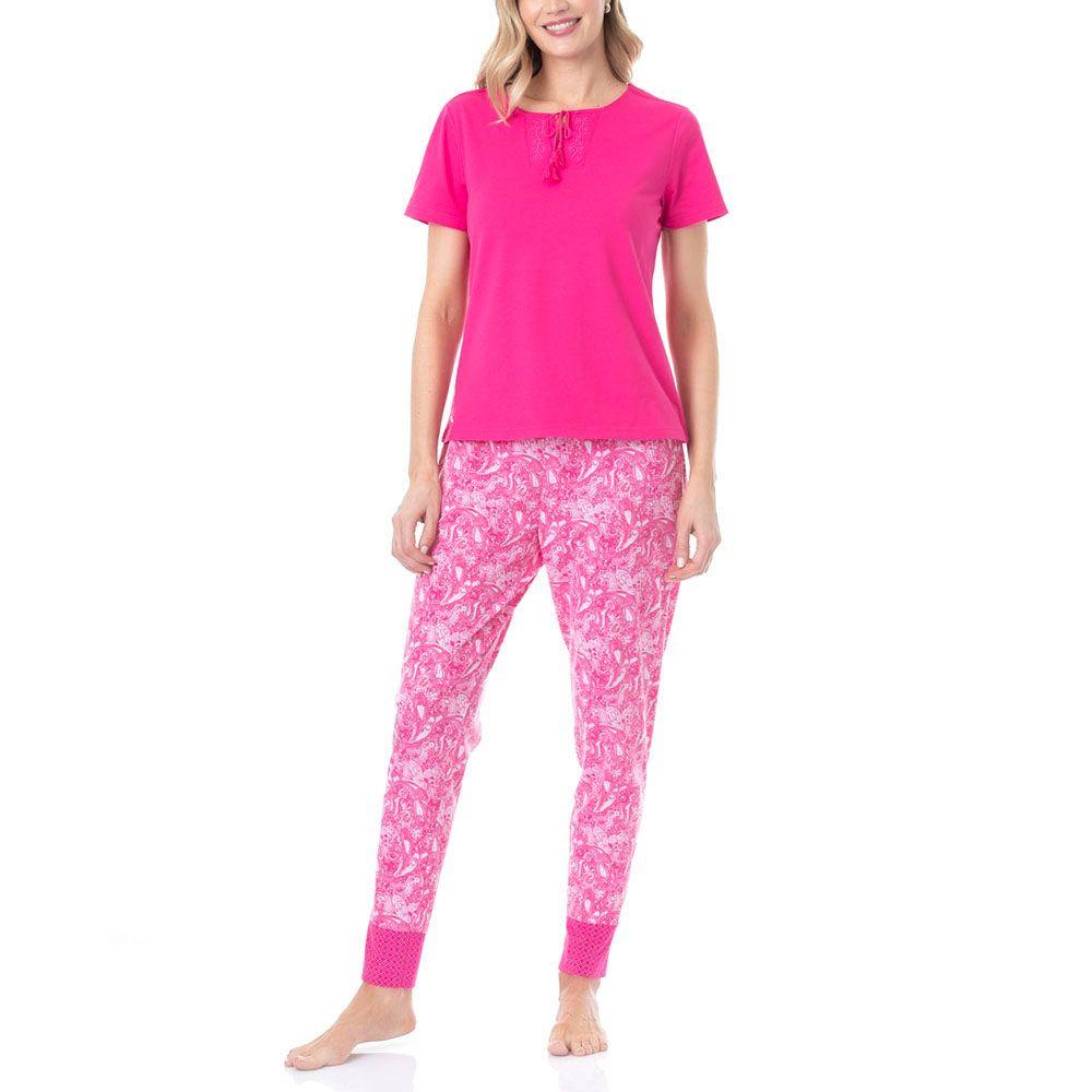 Pijama Algodón Bordados | Comodidad y Estilo Único-0