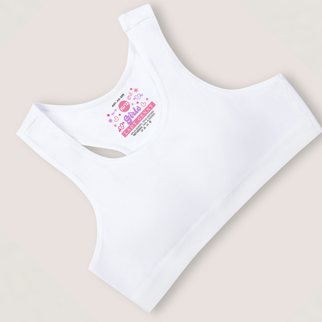 Top Cotton Spandex Niña-2