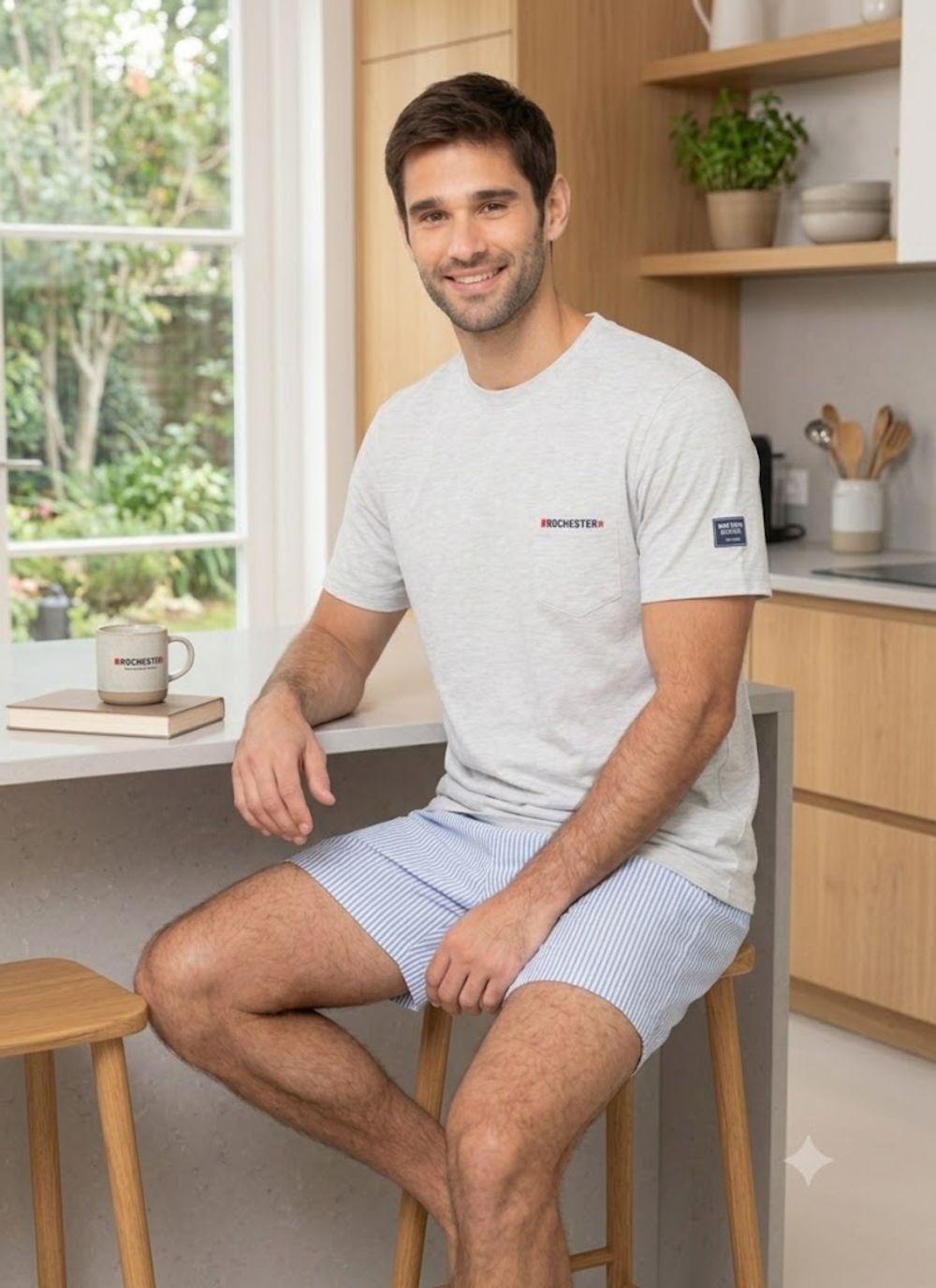 Pijama Algodón Hombre | Confort Relajante Lady Genny-6