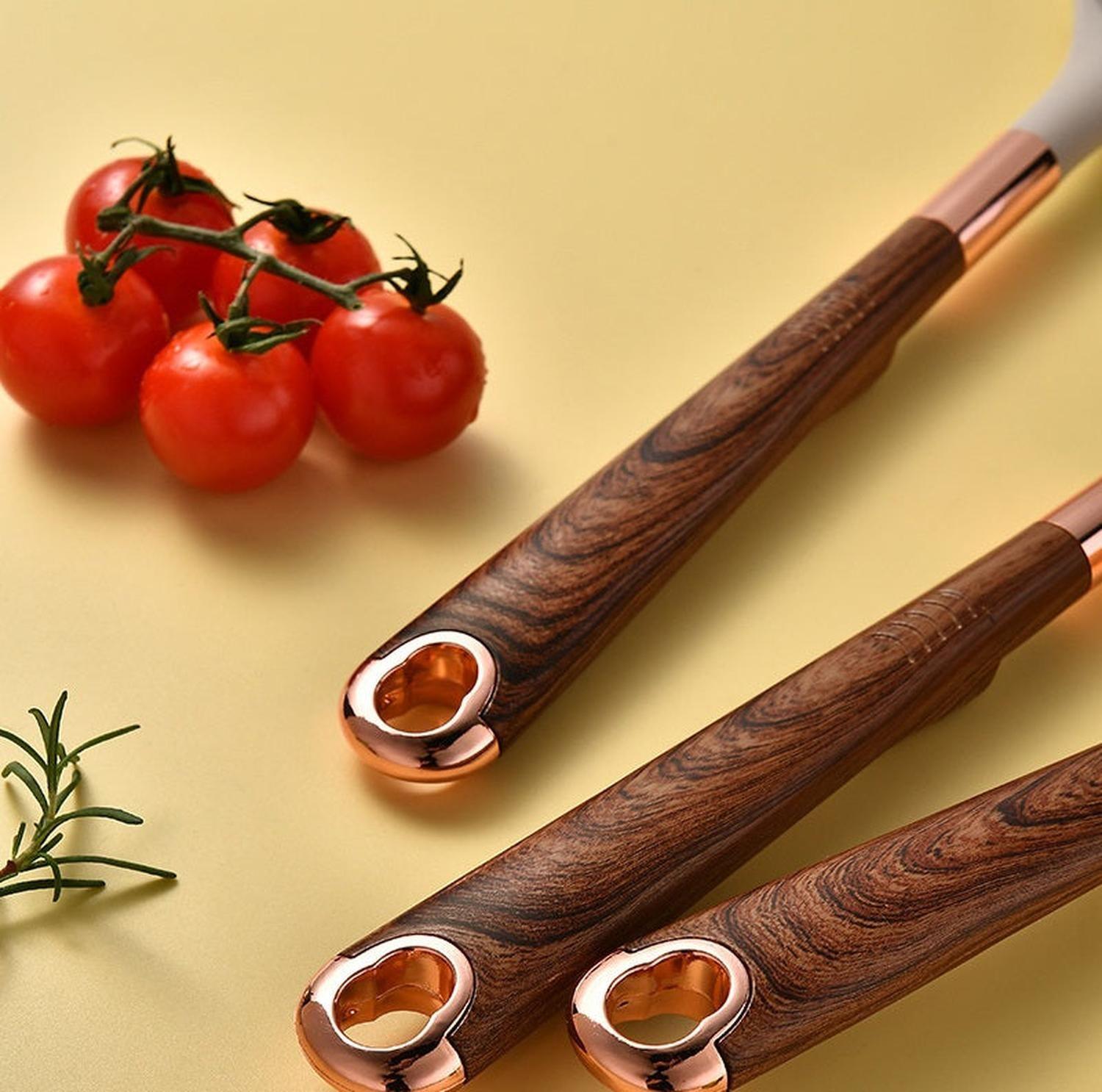Juego De Utensilios De Cocina Silicona 7pzas Diseño Elegante-8
