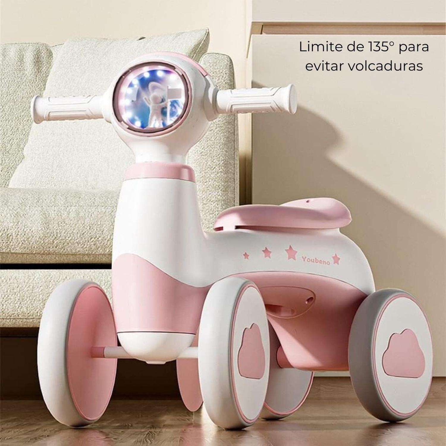 Correpasillos Nube 4 Ruedas Bebés Niños Colores Luces-4