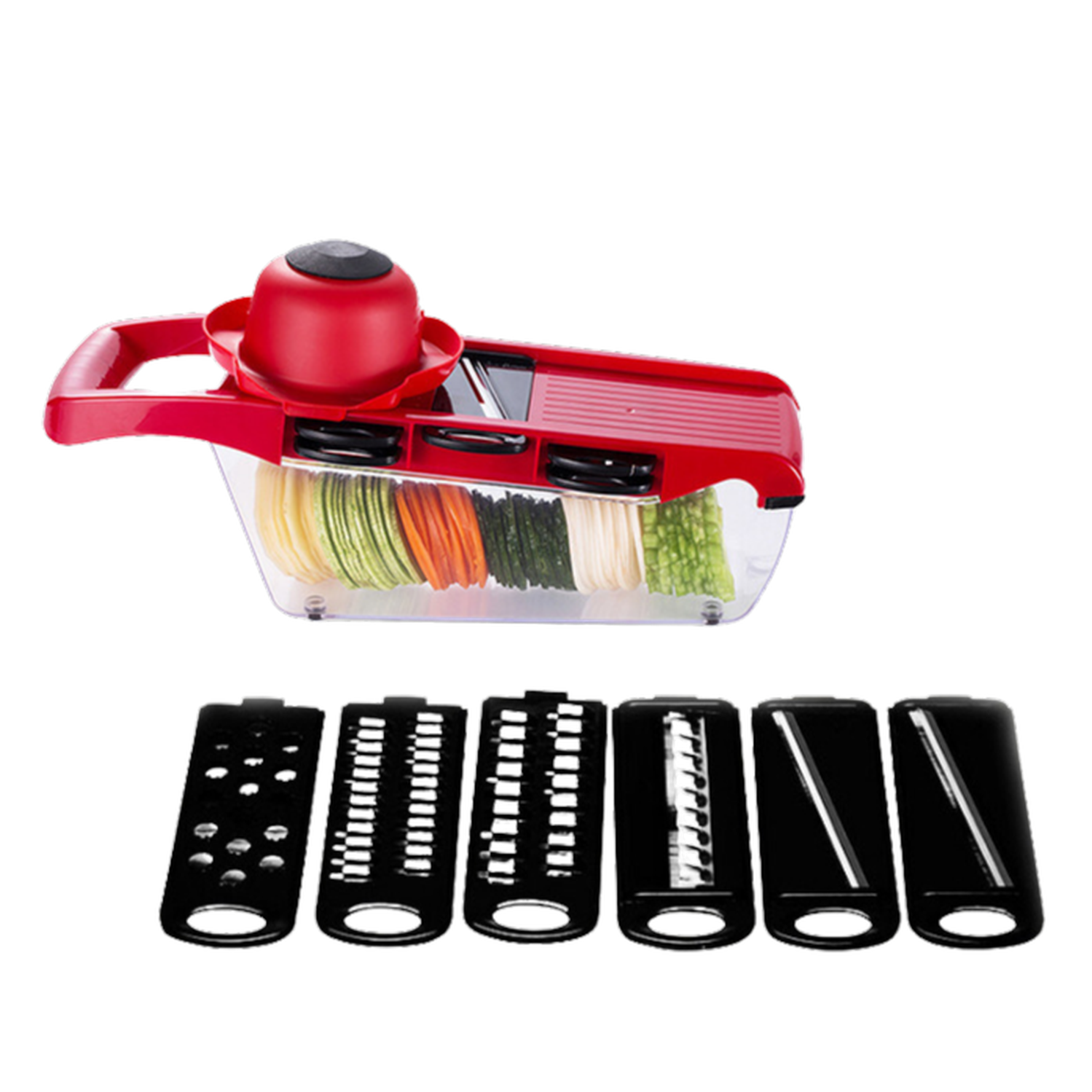 Cortador Verduras Multifuncional Cuchillas Intercambiables-0
