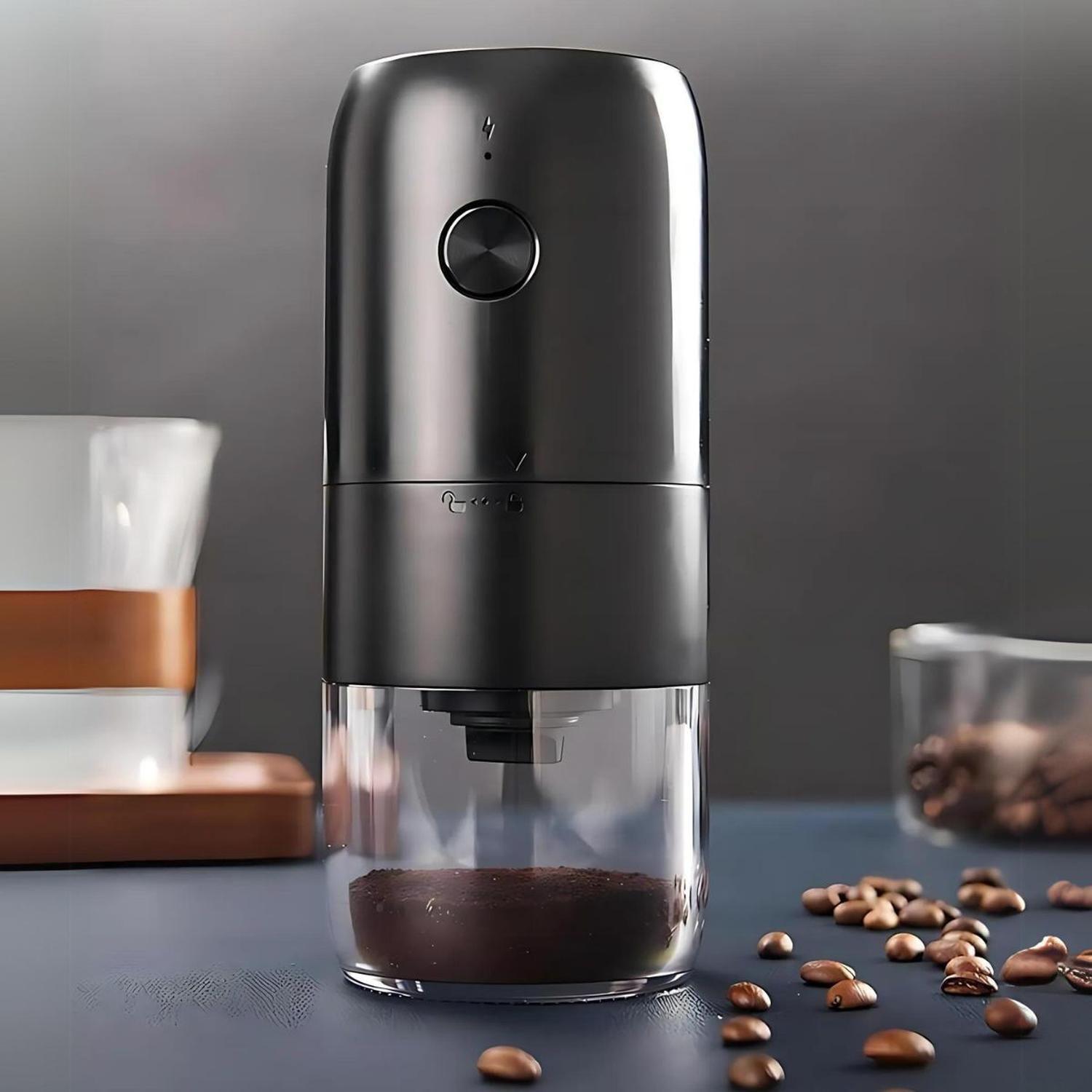Moledor Molinillo De Granos Cafe Y Especias Recargable Usb-c-2