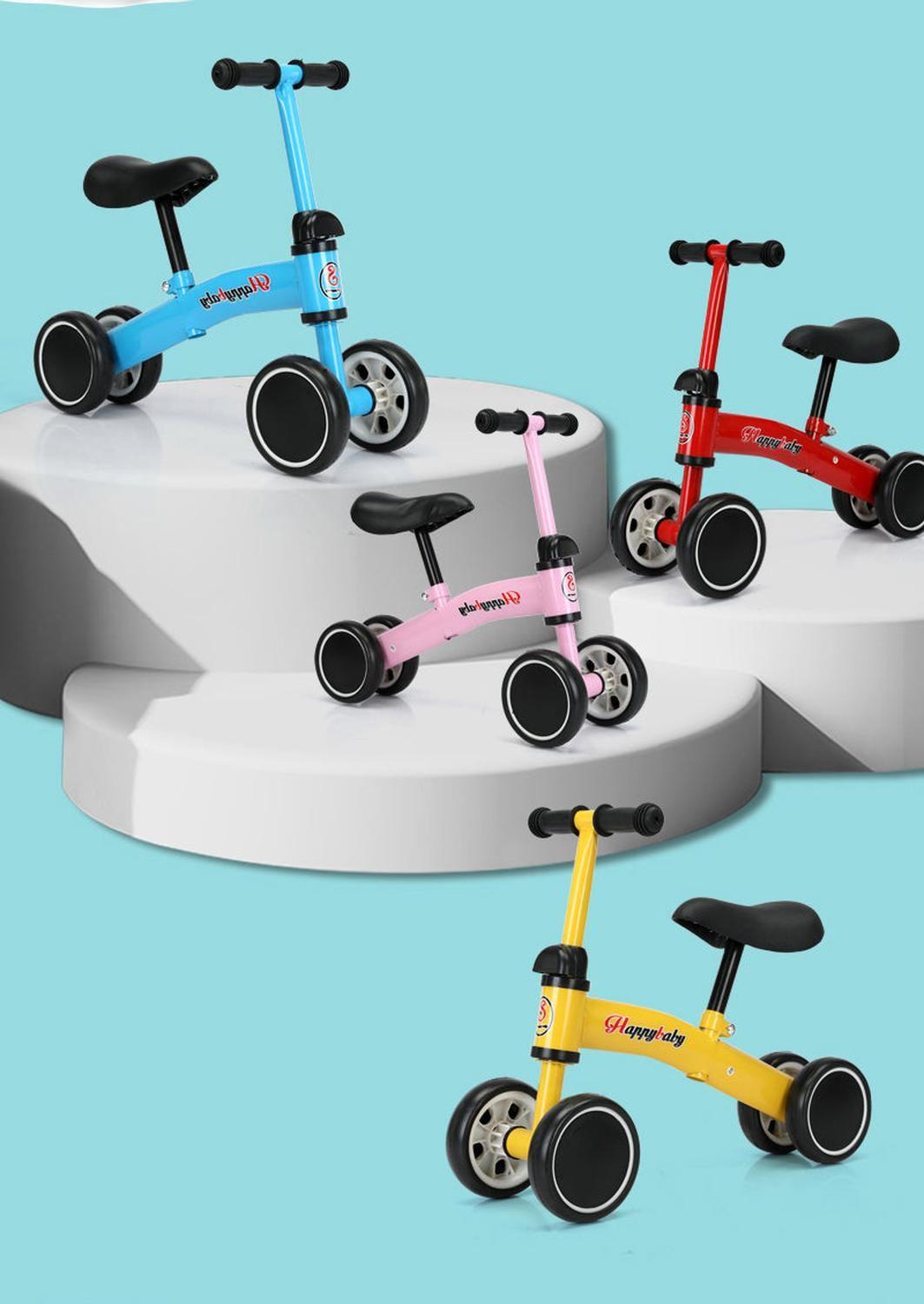 Triciclo Correpasillos De Aprendizaje 4 Ruedas Colores-2