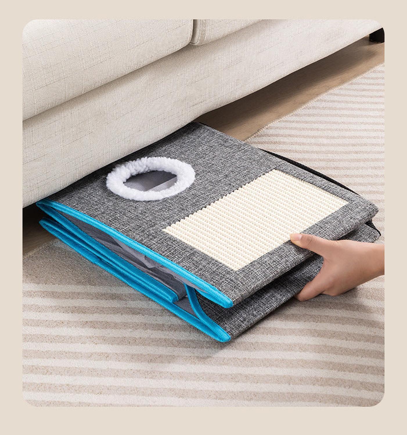 Tuto Michi XL - Cama Para Gato Tipo Casita de 2 Niveles Plegable Con Rascador-7