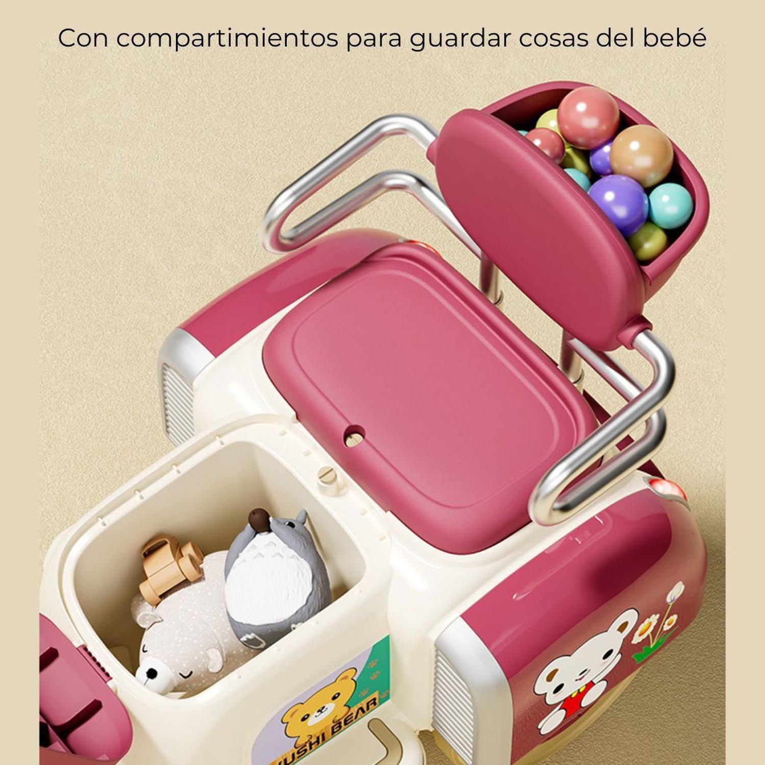 Moto Scooter Eléctrica Bebés Niños Música Luces Bluetooth-3