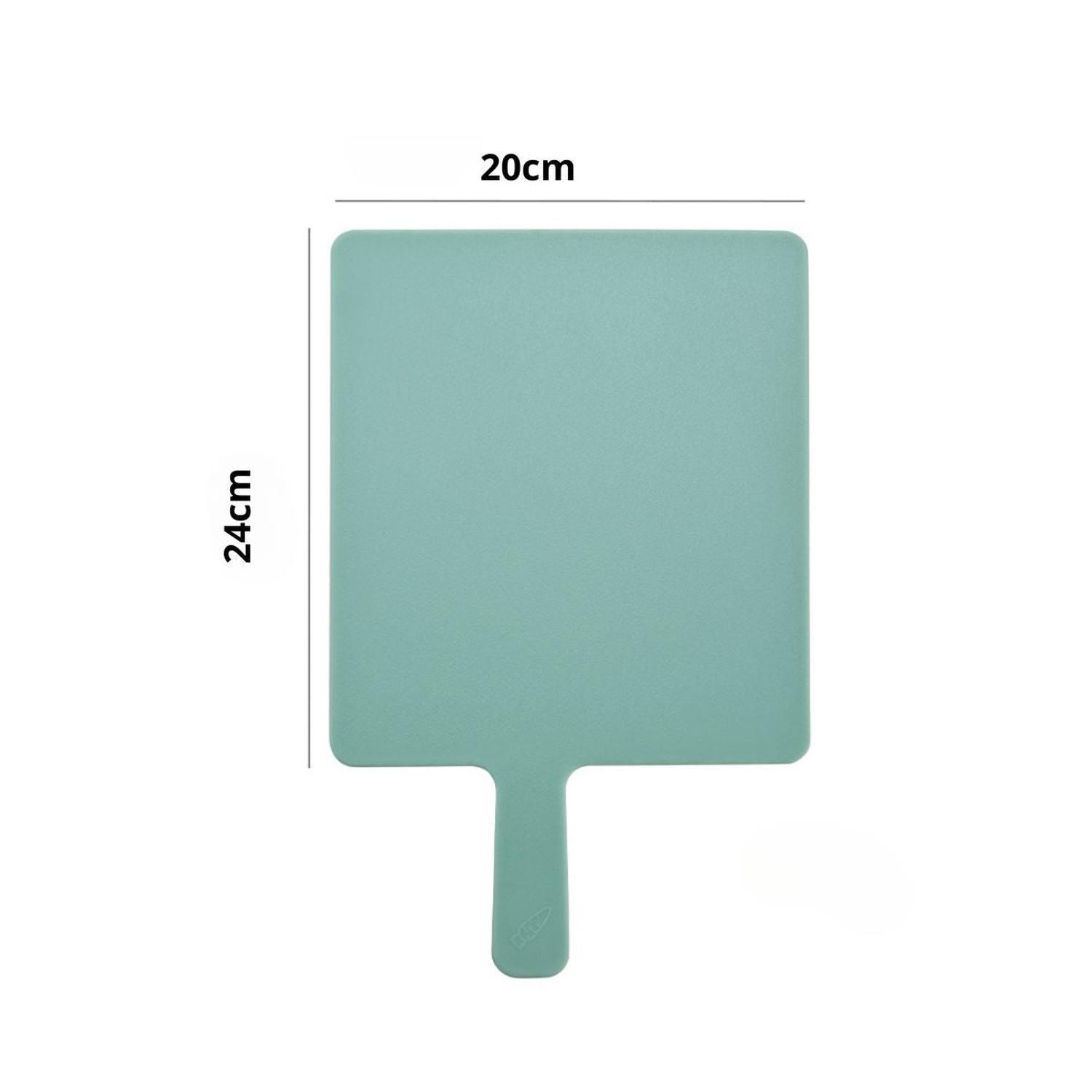 Set De 4 Tablas Para Cortar Plástico Colores 235x240mm-5