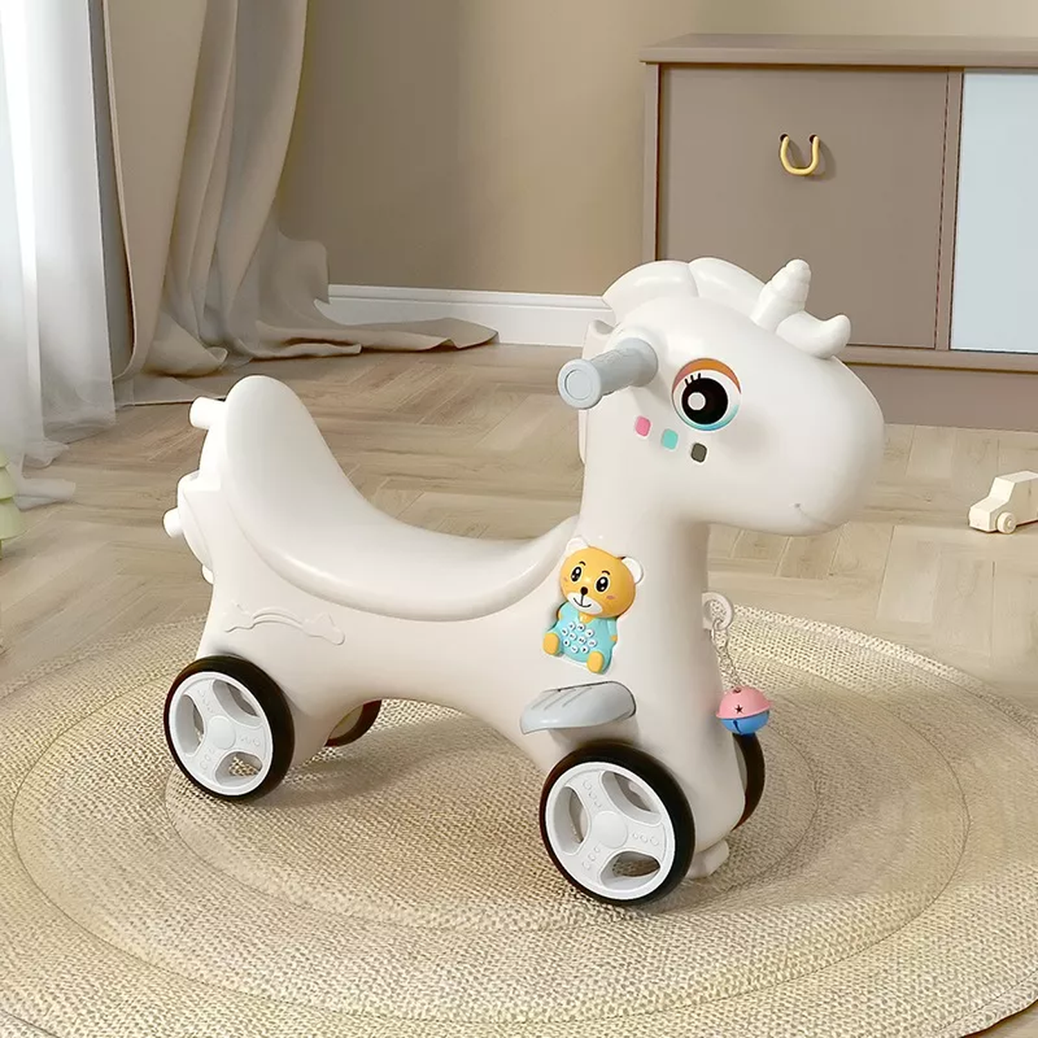 Caballito Correpasillo Andador Niños Musical Eleonor-2