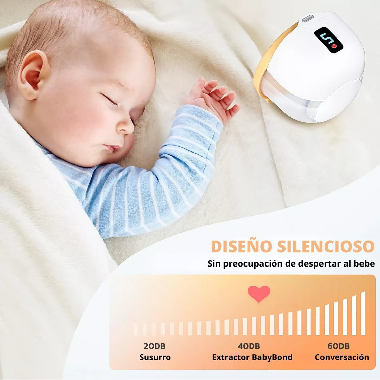 Extractor de leche materna inalambrico ultra silencioso-4