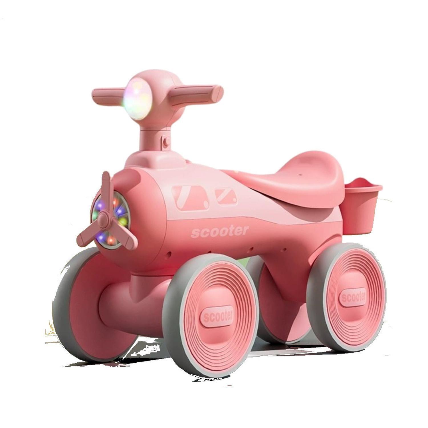 Triciclo Correpasillos con Hélice Bebés Niños Música Luces-0