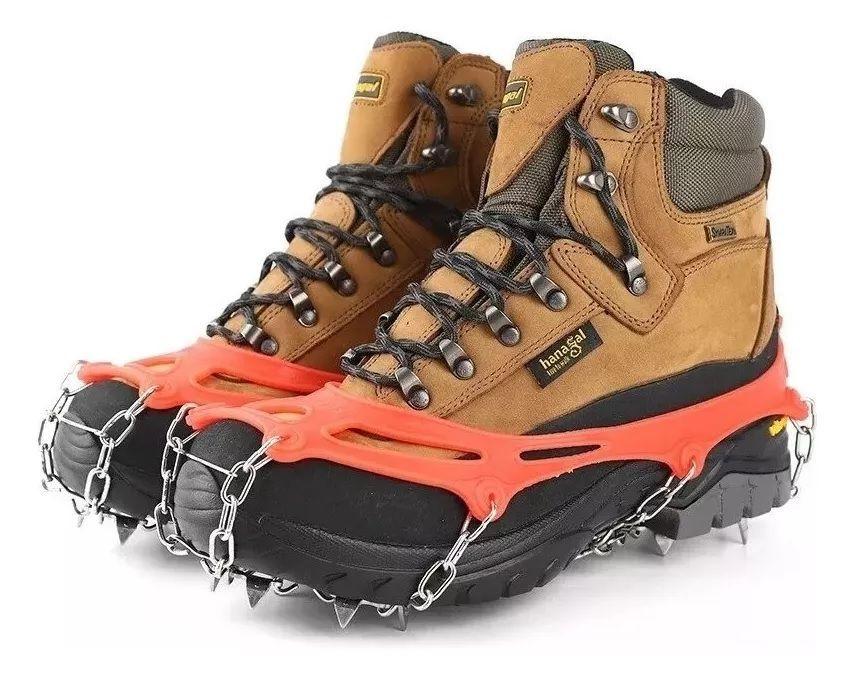 Crampones Antideslizantes Ajustable De Acero para Invierno-1