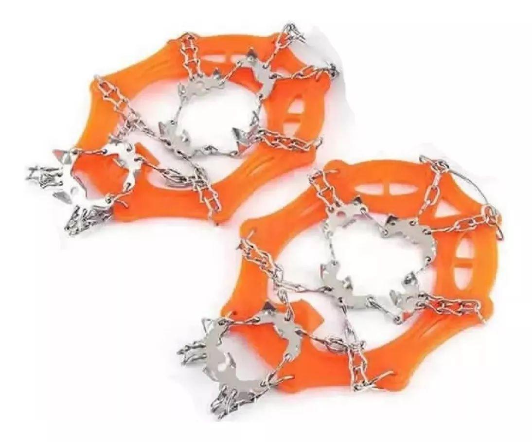 Crampones Antideslizantes Ajustable De Acero para Invierno-3