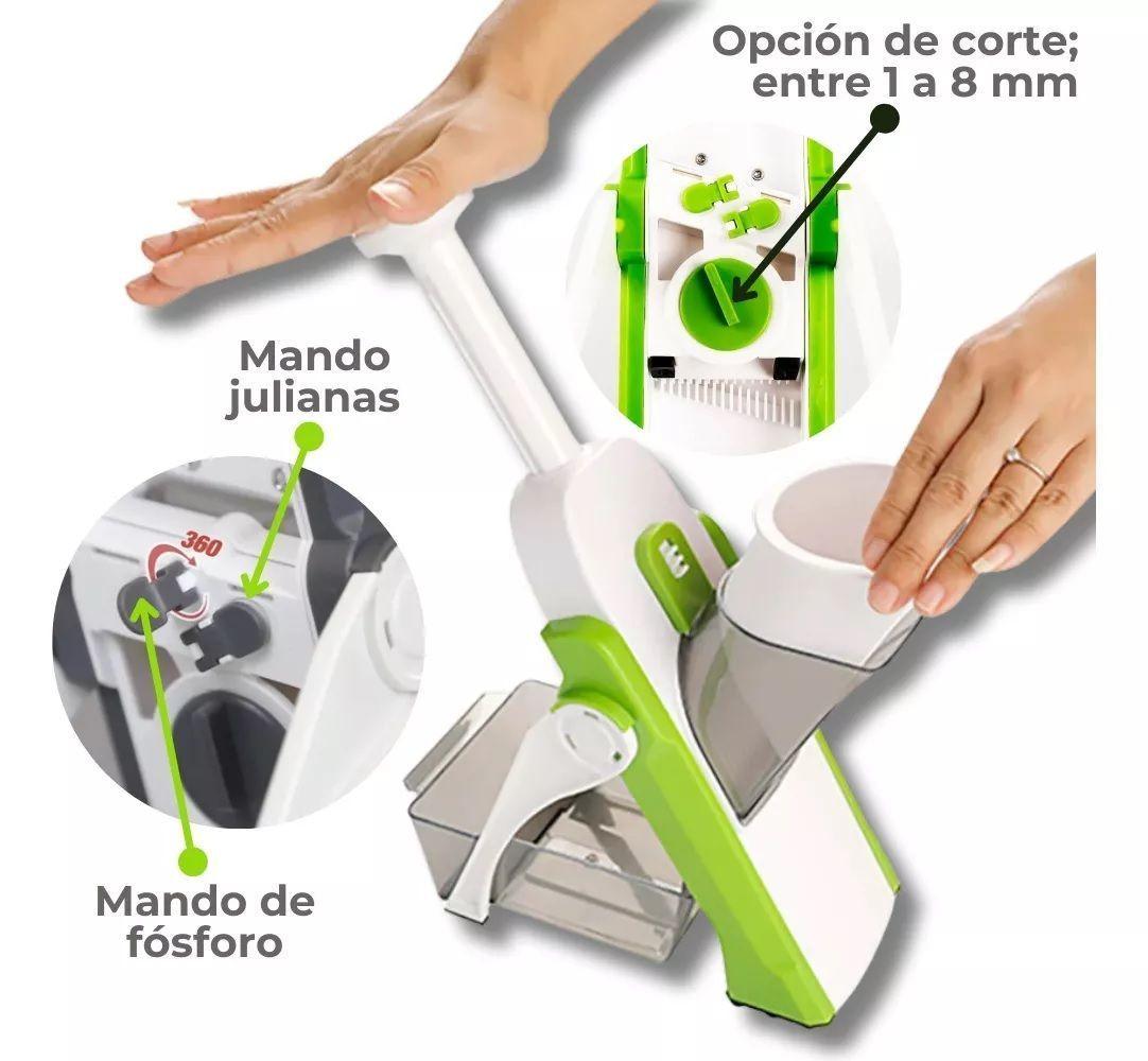 Mandolina Cortador Verduras Rallador Verduras Picador Cocina-3