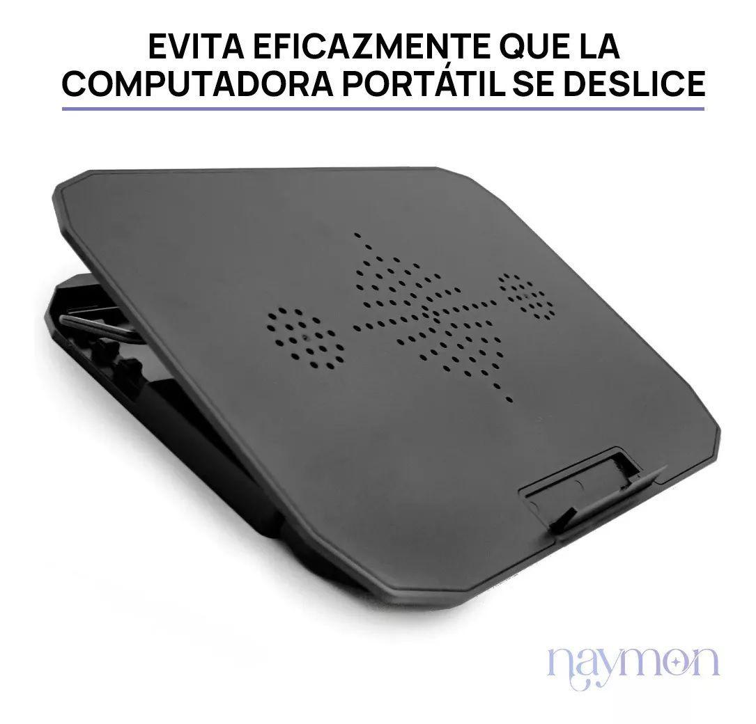 Base Ventilador Notebook Base Cooler Notebook Mesa Enfriador-3