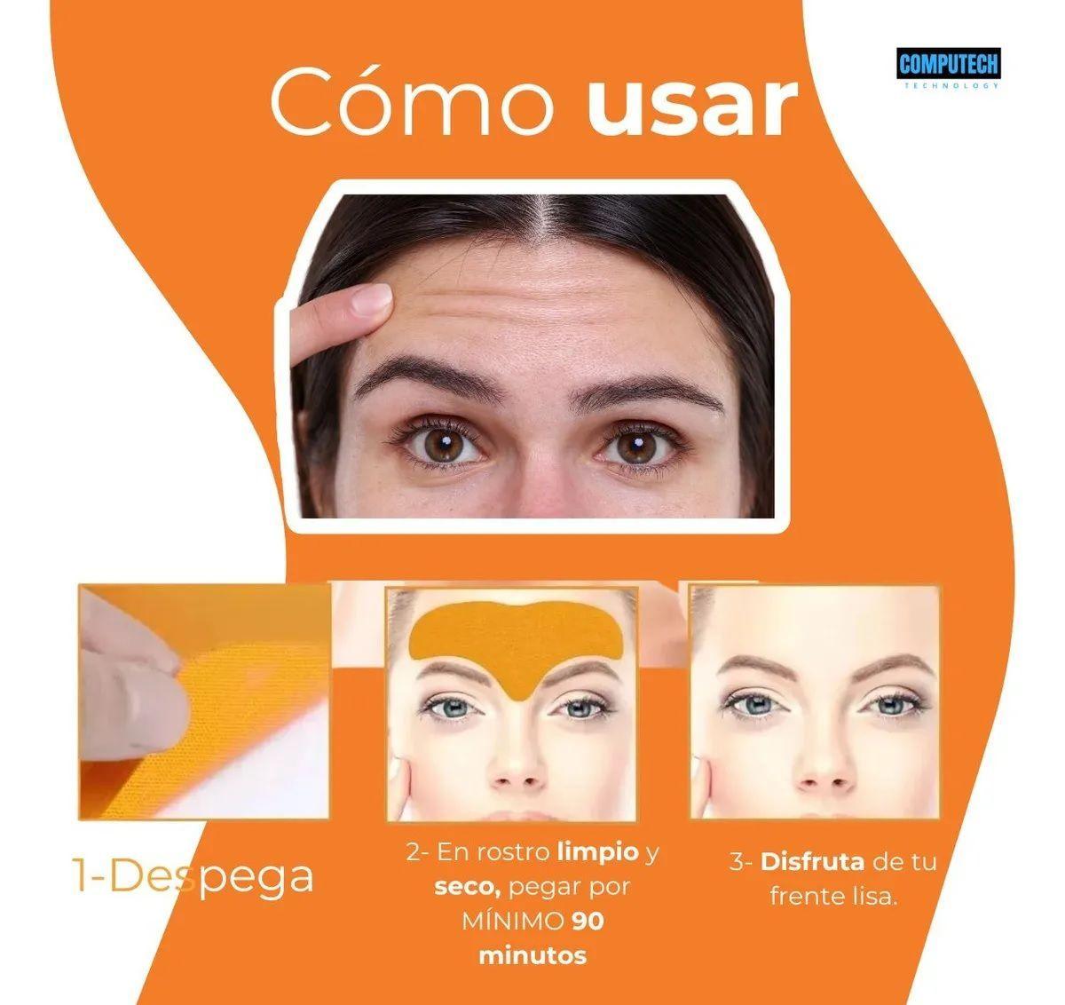 10 Parches Antiarrugas Para La Frente Parches Faciales-2