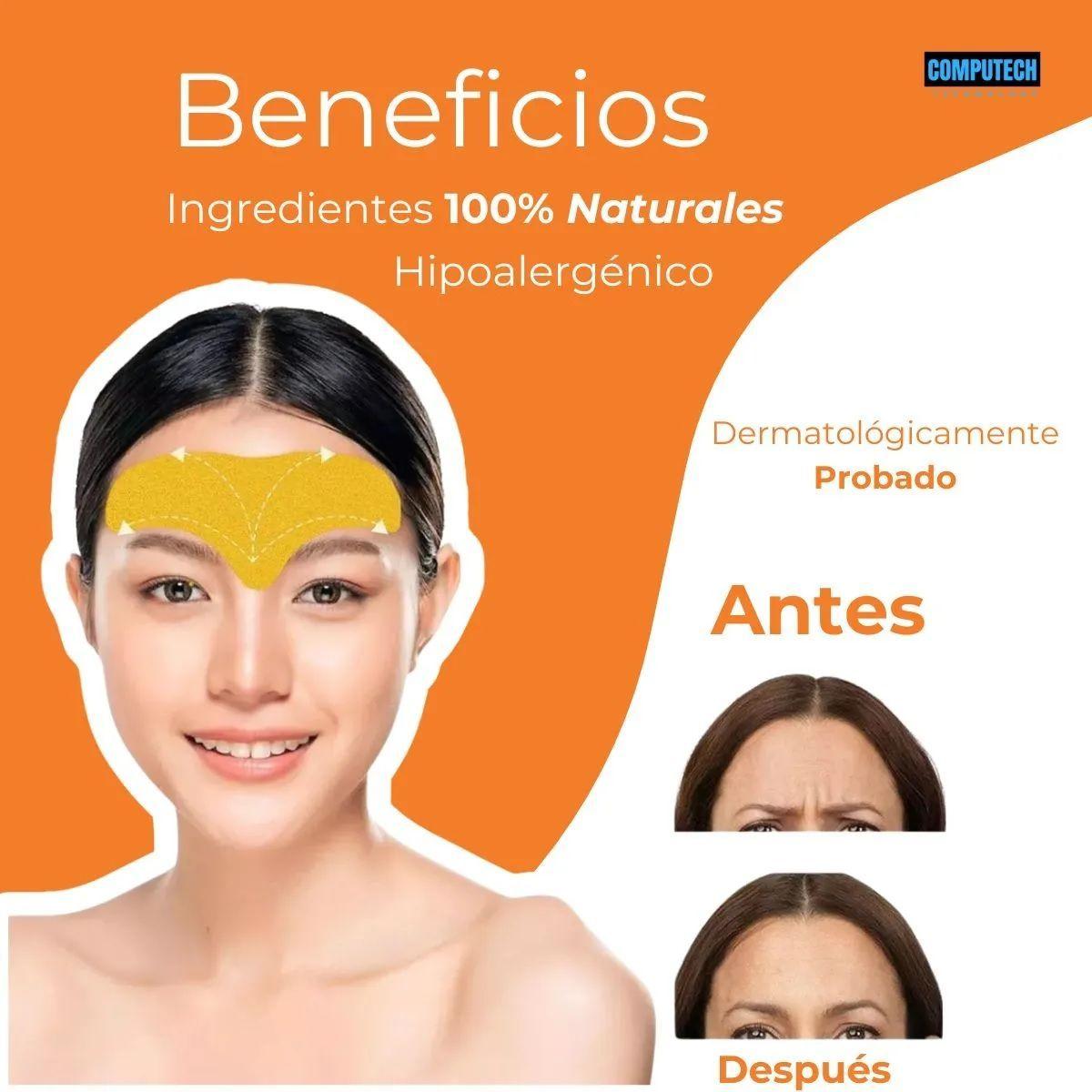 10 Parches Antiarrugas Para La Frente Parches Faciales-3