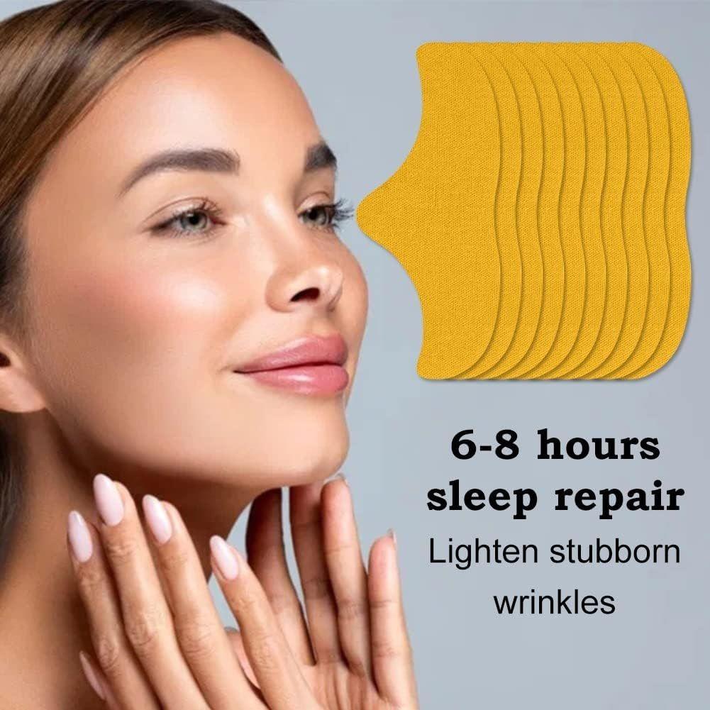 10 Parches Antiarrugas Para La Frente Parches Faciales-5