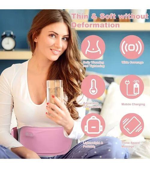 Cinturón De Masaje Calefactado Para Los Cólicos Menstruales-4