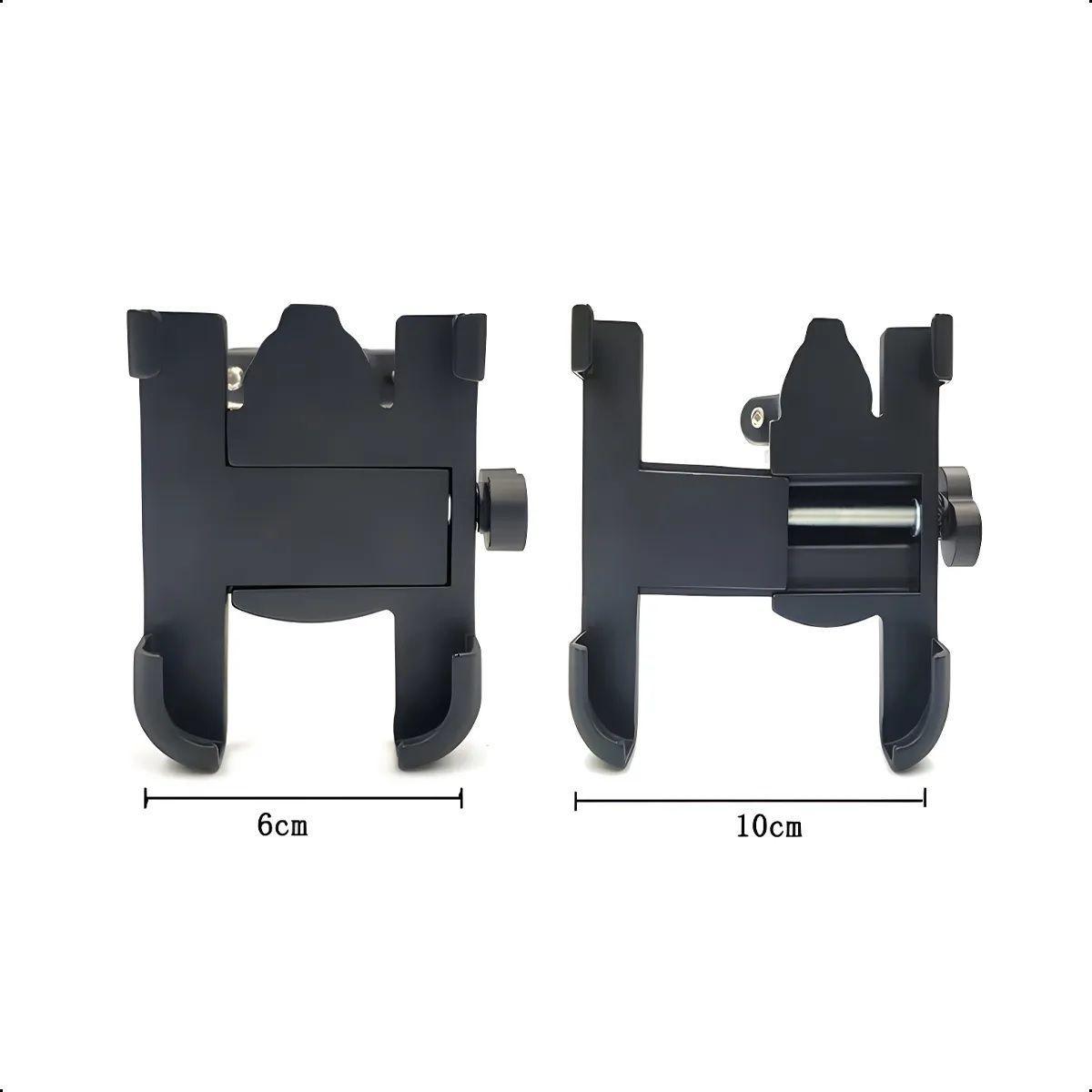 Porta Smartphone Porta Celular Metálico Para Moto Bicicleta -2