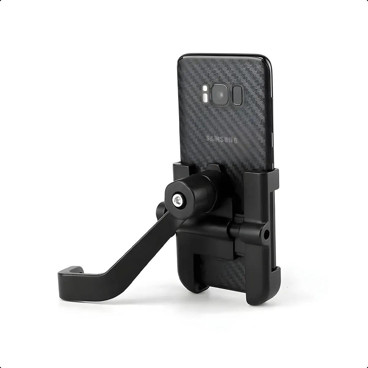 Porta Smartphone Porta Celular Metálico Para Moto Bicicleta -3