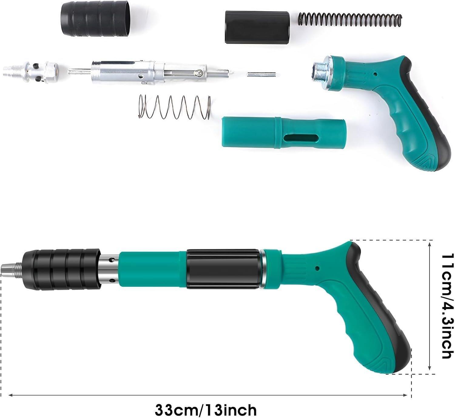 Pistola De Clavos Portátil + Maletín Herramienta-2