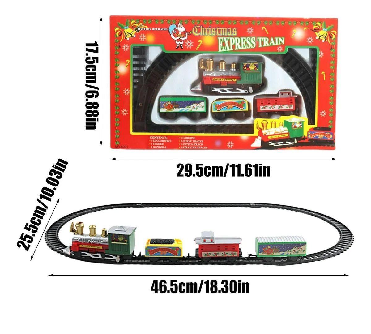 Tren  Clásico De Juguete Para Niños Regalo-7