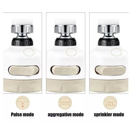 Grifo Ajustable Llaves Lavaplatos Giratorio 360 Llave Cocina-3