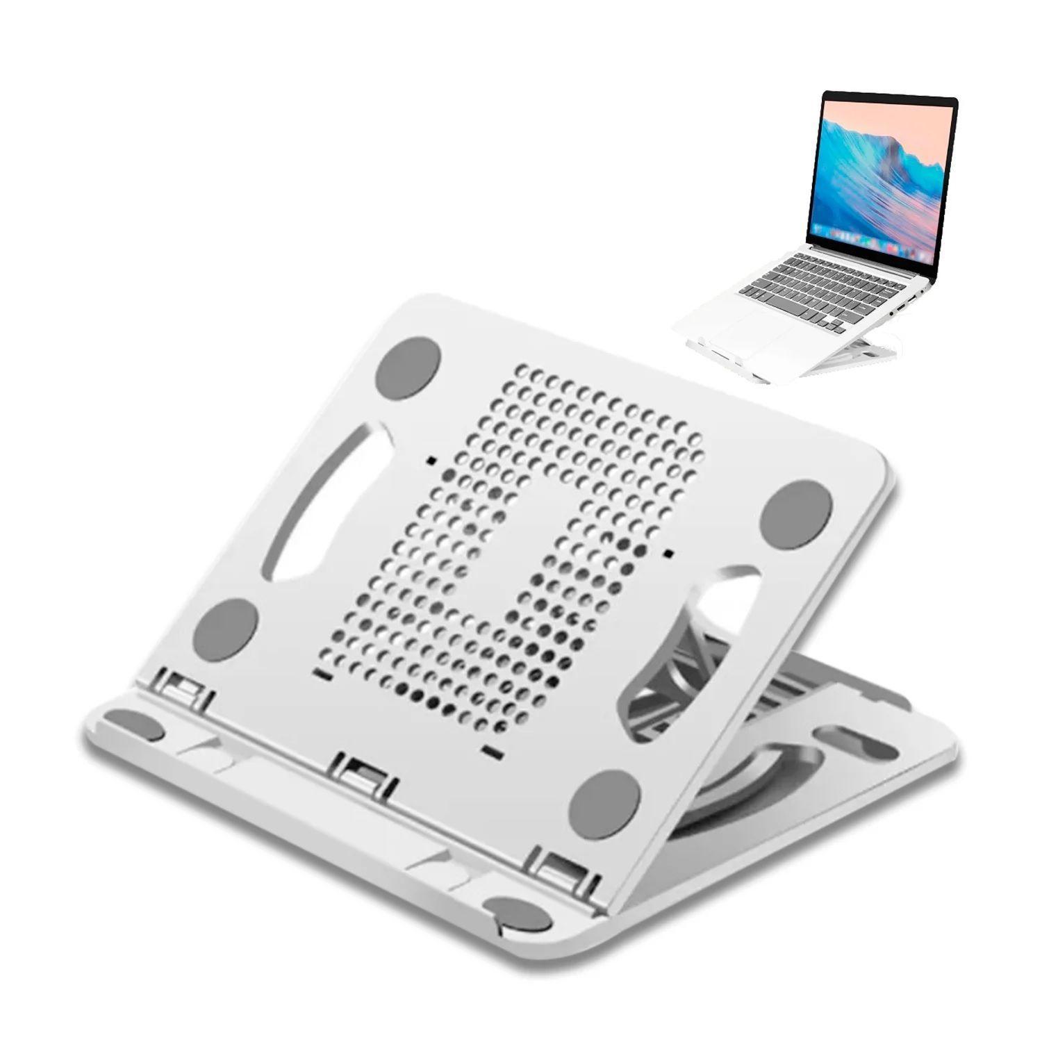 Soporte Base Para Computador Portátil Ajustable Rotación 360-0