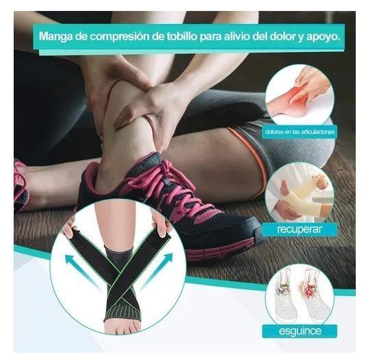 Tobillera Deportiva De Compresión Ajust. P/esguince-2