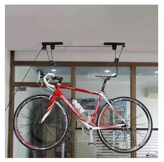 Gancho Bicicleta Colgador Bicicleta Techo Soporte Bicicletas-4