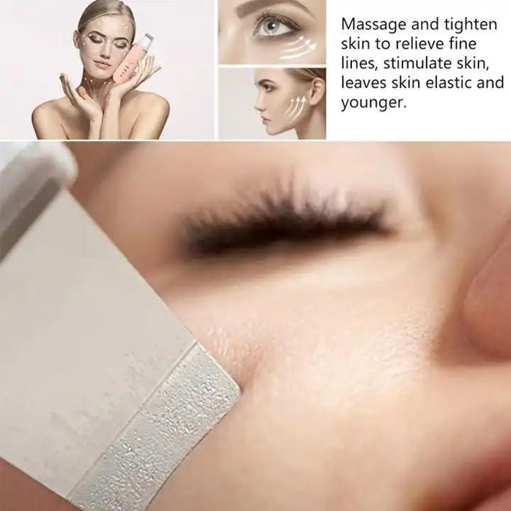 Espátula Ultrasónica Paleta Ultrasónica Facial Limpiadora-6