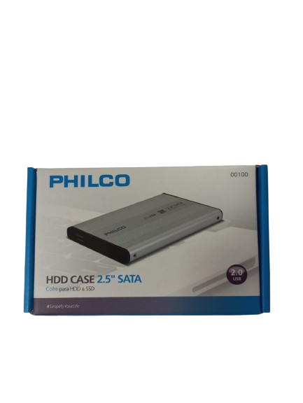 COFRE PARA HDD Y SSD 2.5" SATA PHILCO -0