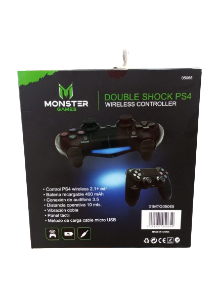 CONTROL DOUBLE SHOCK PS4 MONSTER GAMES -1