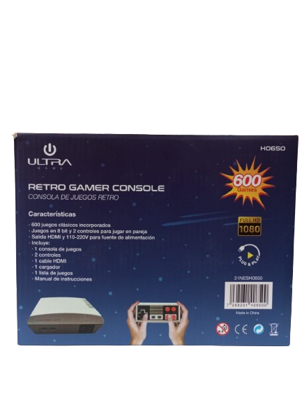 CONSOLA DE JUEGOS RETRO ULTRA Q.N BUSINESS GROUP -1