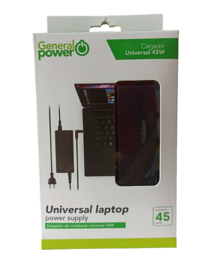 CARGADOR UNIVERSAL 45W GENERAL POWER Q.N PASIÓN TECNO -0